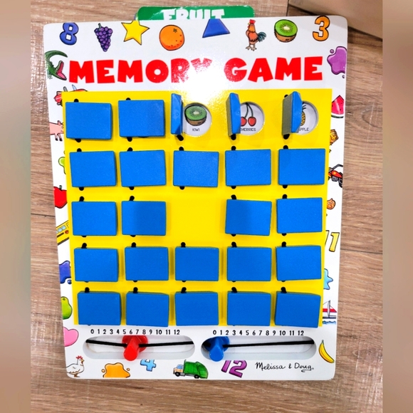 Melissa and Doug Memory game and alphabet Self-Correcting Letter puzzle - Picture 2 of 3